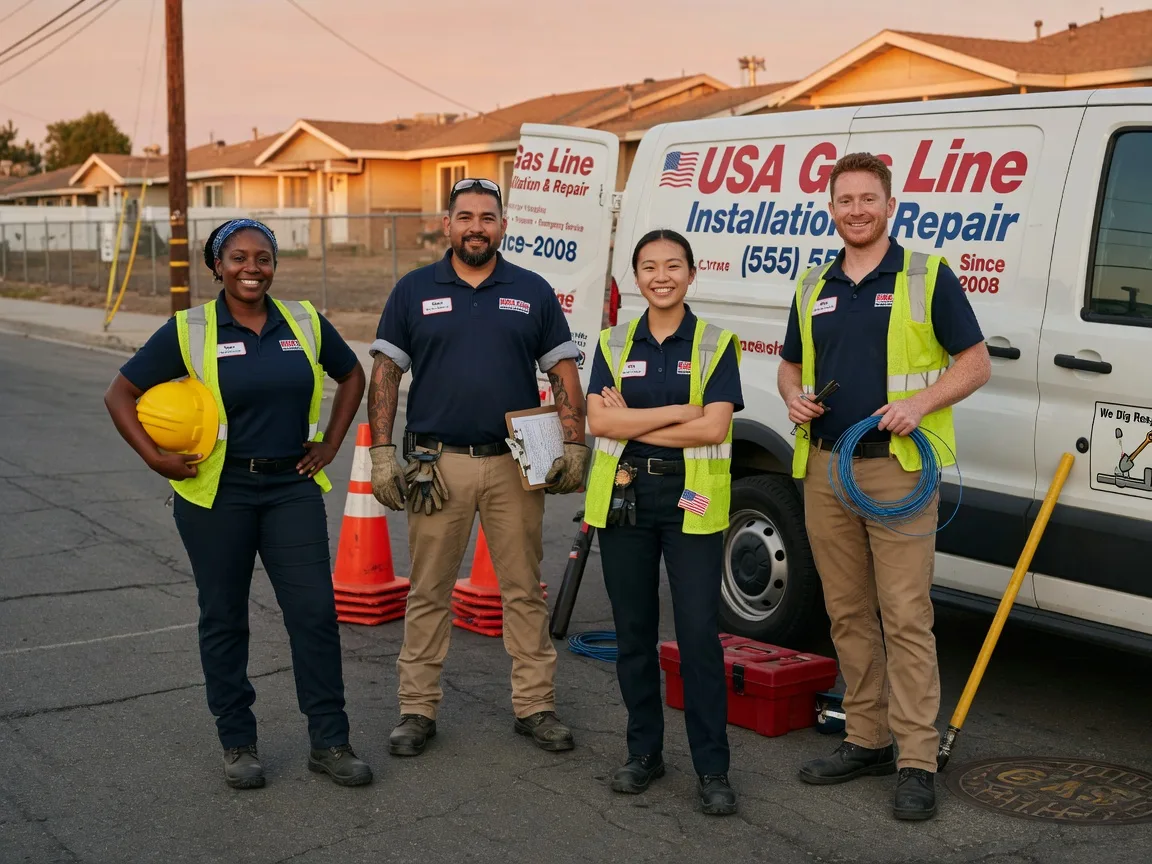Gas Line Installation company in Pioneer, LA